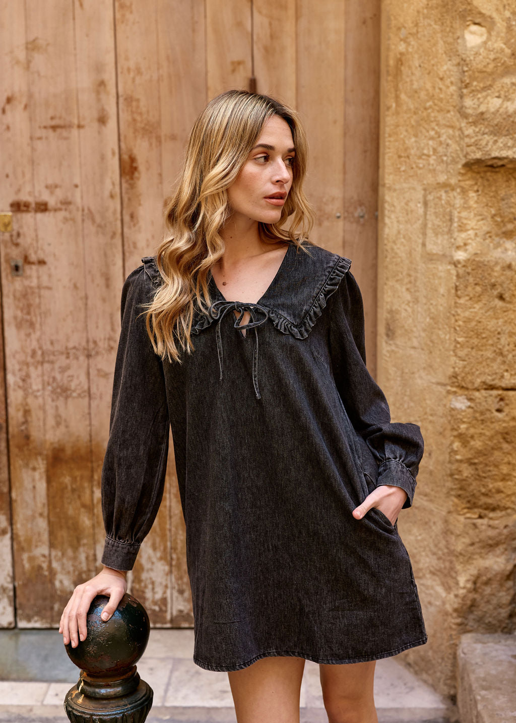 ROBE GRIS RUTH