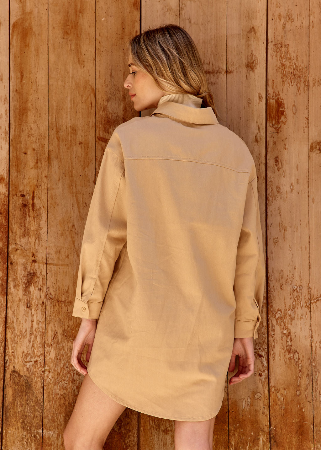 ROBE BEIGE RIME