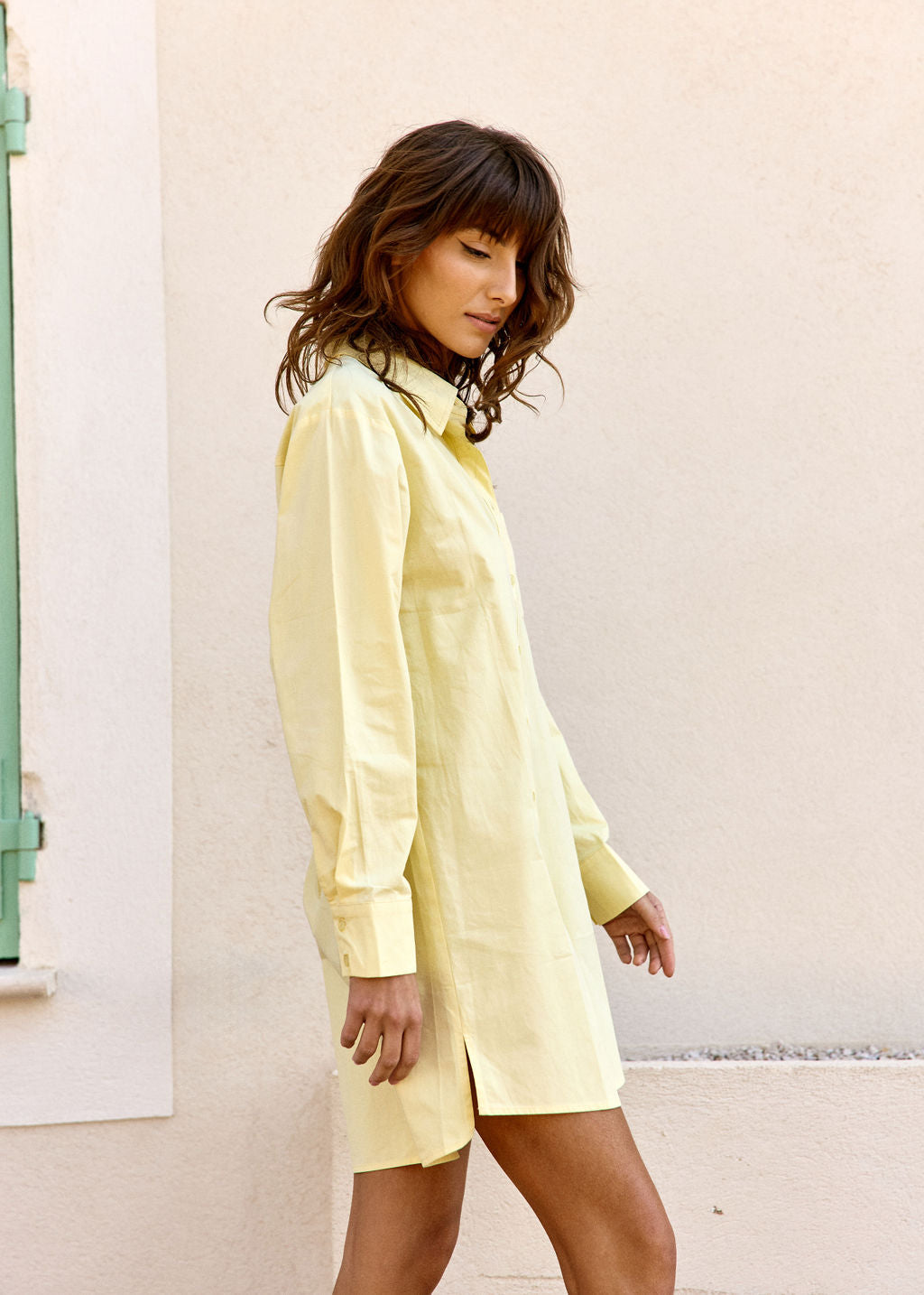 CHEMISE JAUNE CHARLENE