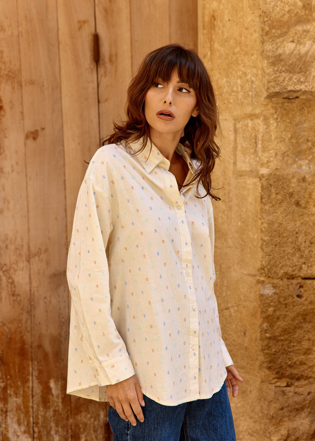 CHEMISE JAUNE CAMILLE