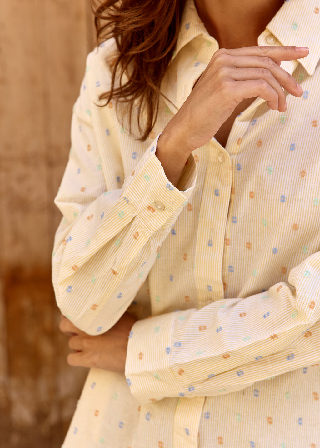 CHEMISE JAUNE CAMILLE