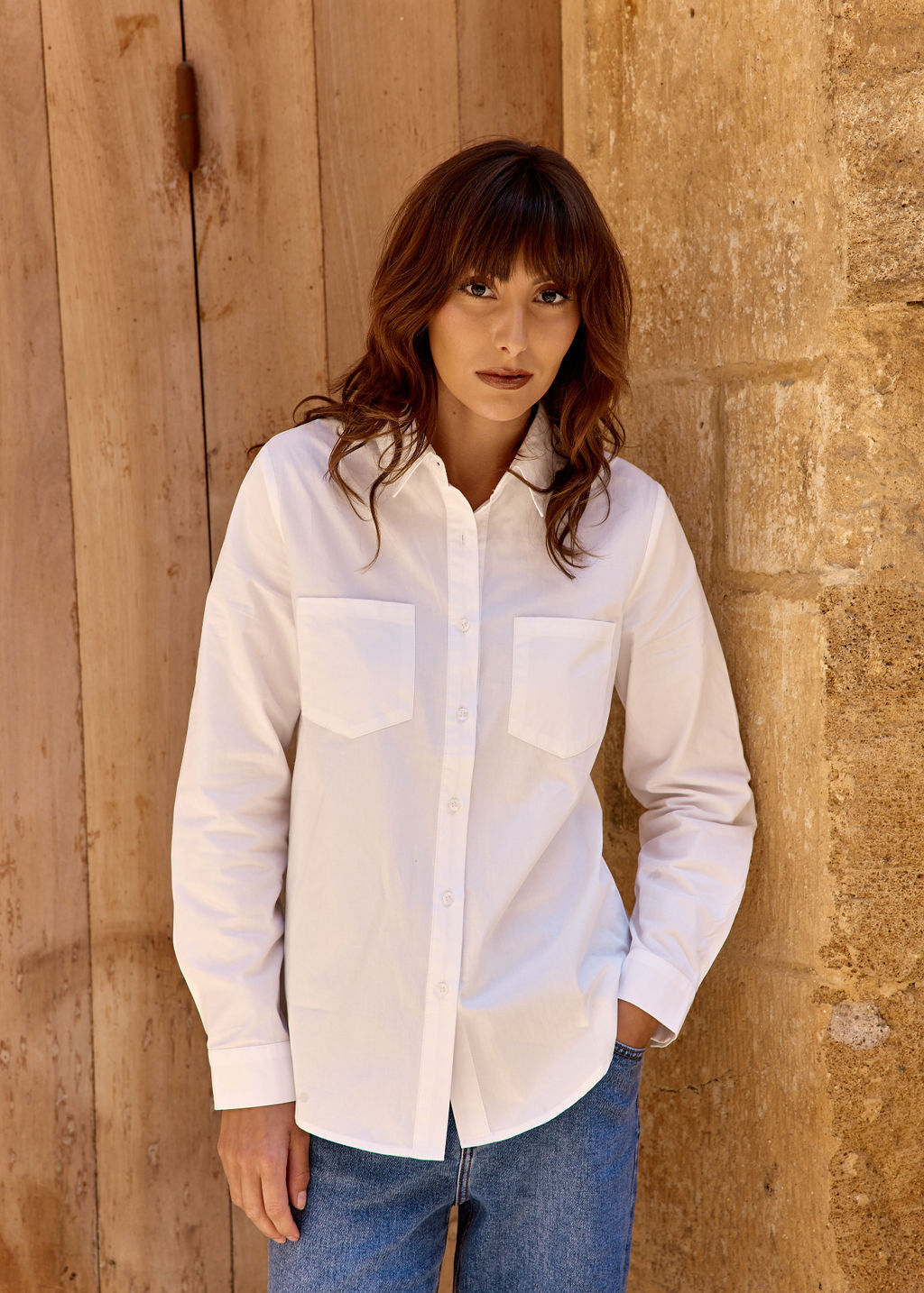 CHEMISE BLANC CARLINE