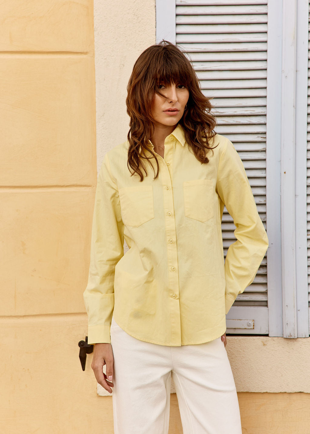 CHEMISE JAUNE CARLINE