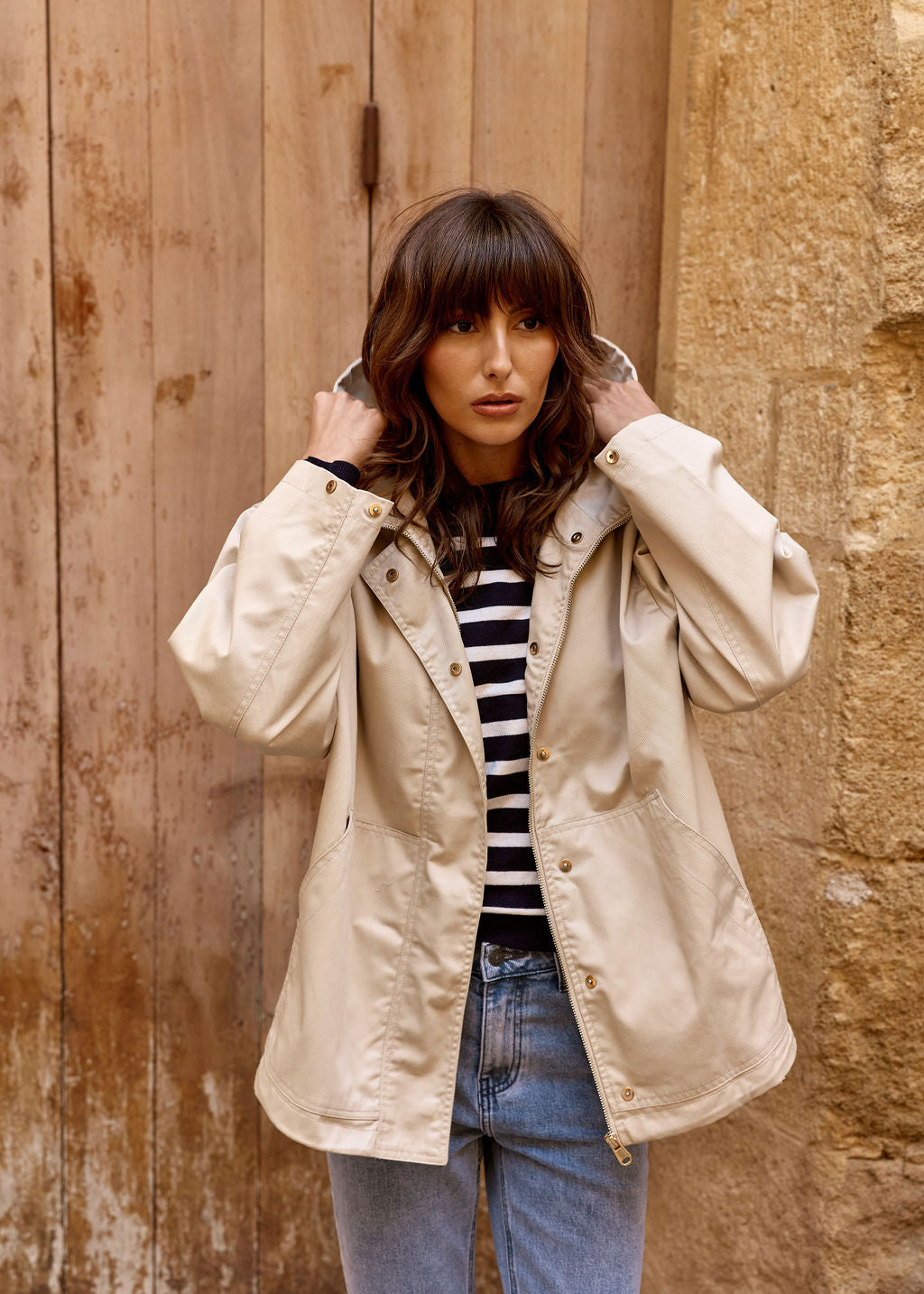 PARKA BEIGE LUZE