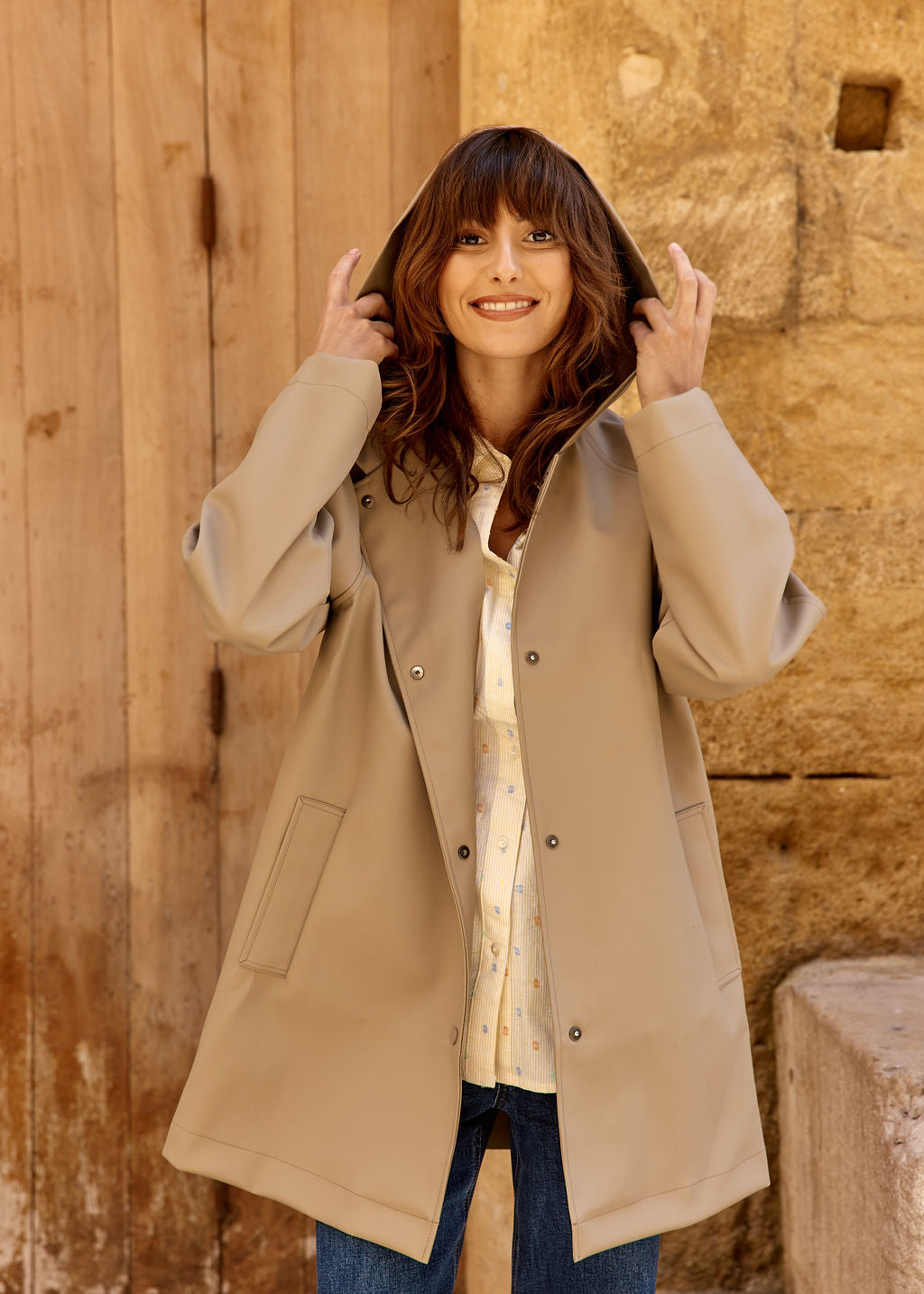 PARKA BEIGE LOURDE
