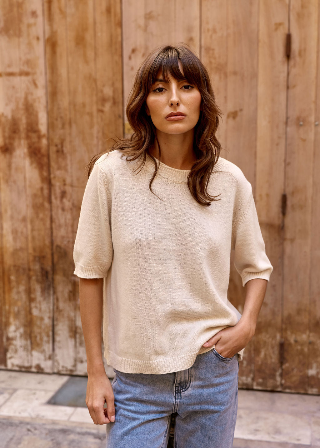 PULLOVER BEIGE MIRANDE