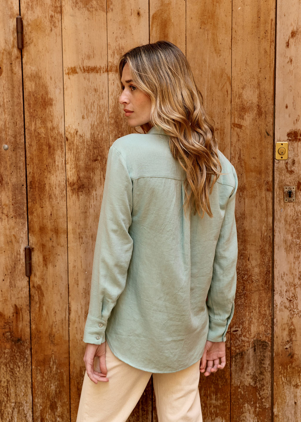 CHEMISE MENTHE CHELIE