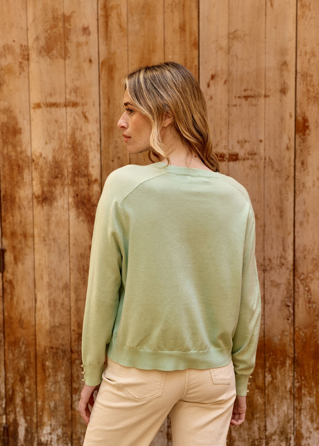 PULLOVER MENTHE MENDEL