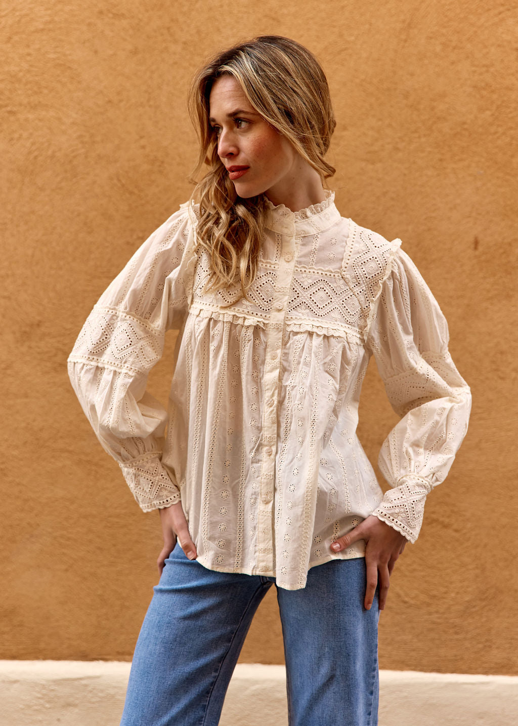 CHEMISE BEIGE CALINE