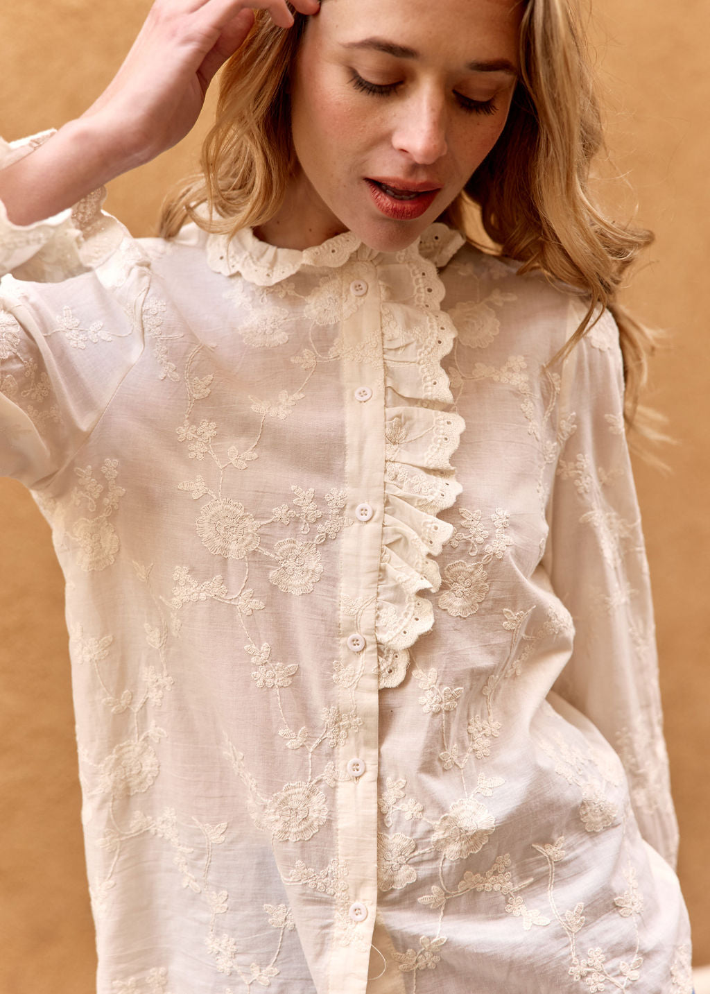 CHEMISE BEIGE CARLINE