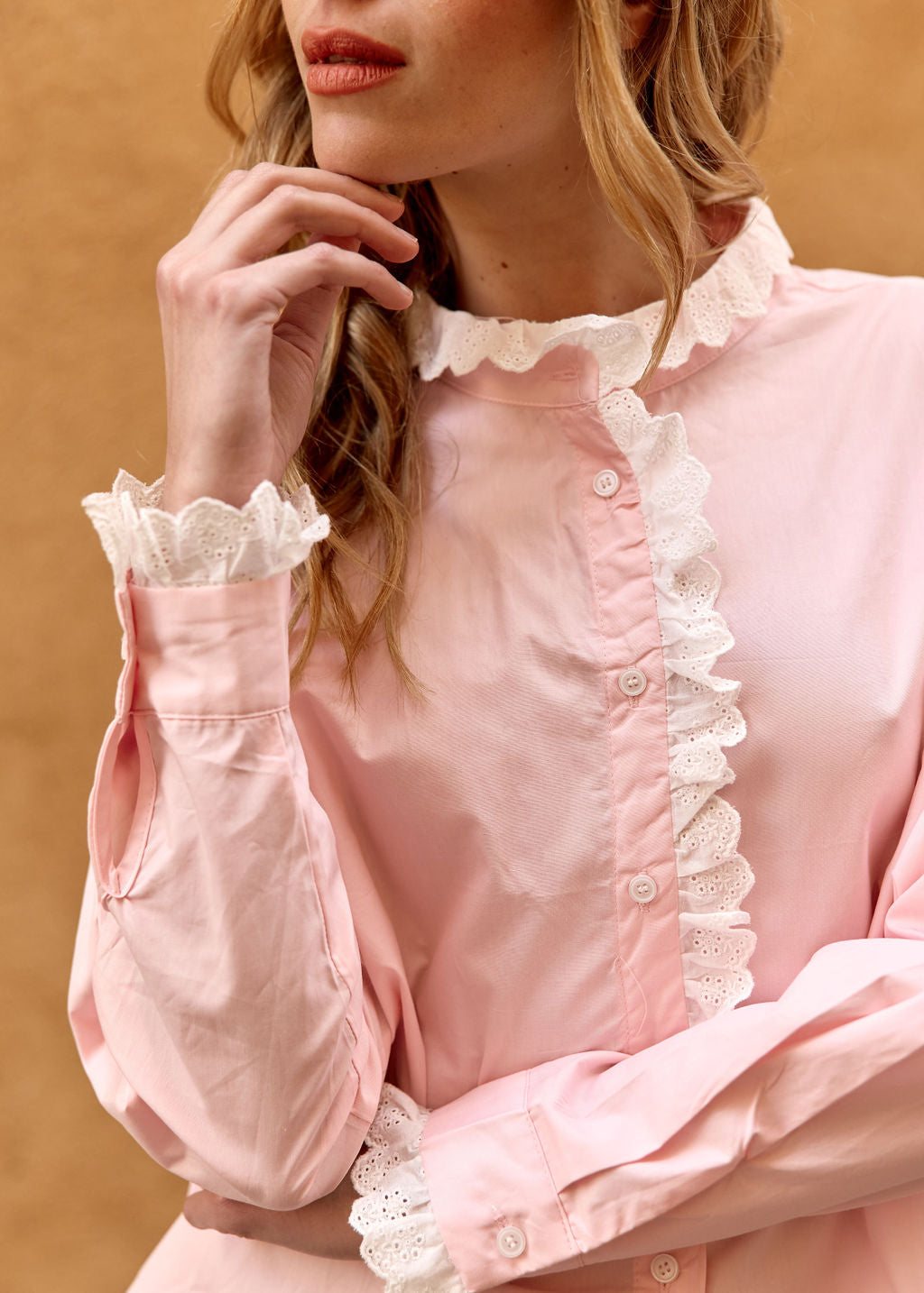 CHEMISE ROSE CHOUKETTE