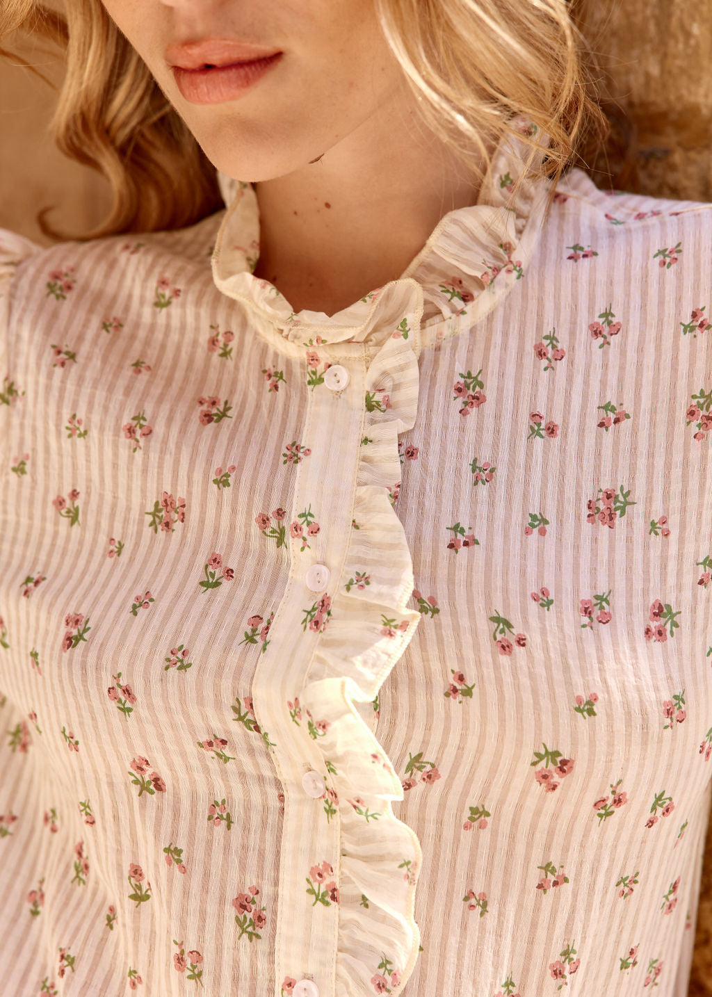 CHEMISE BEIGE CAPUCINE