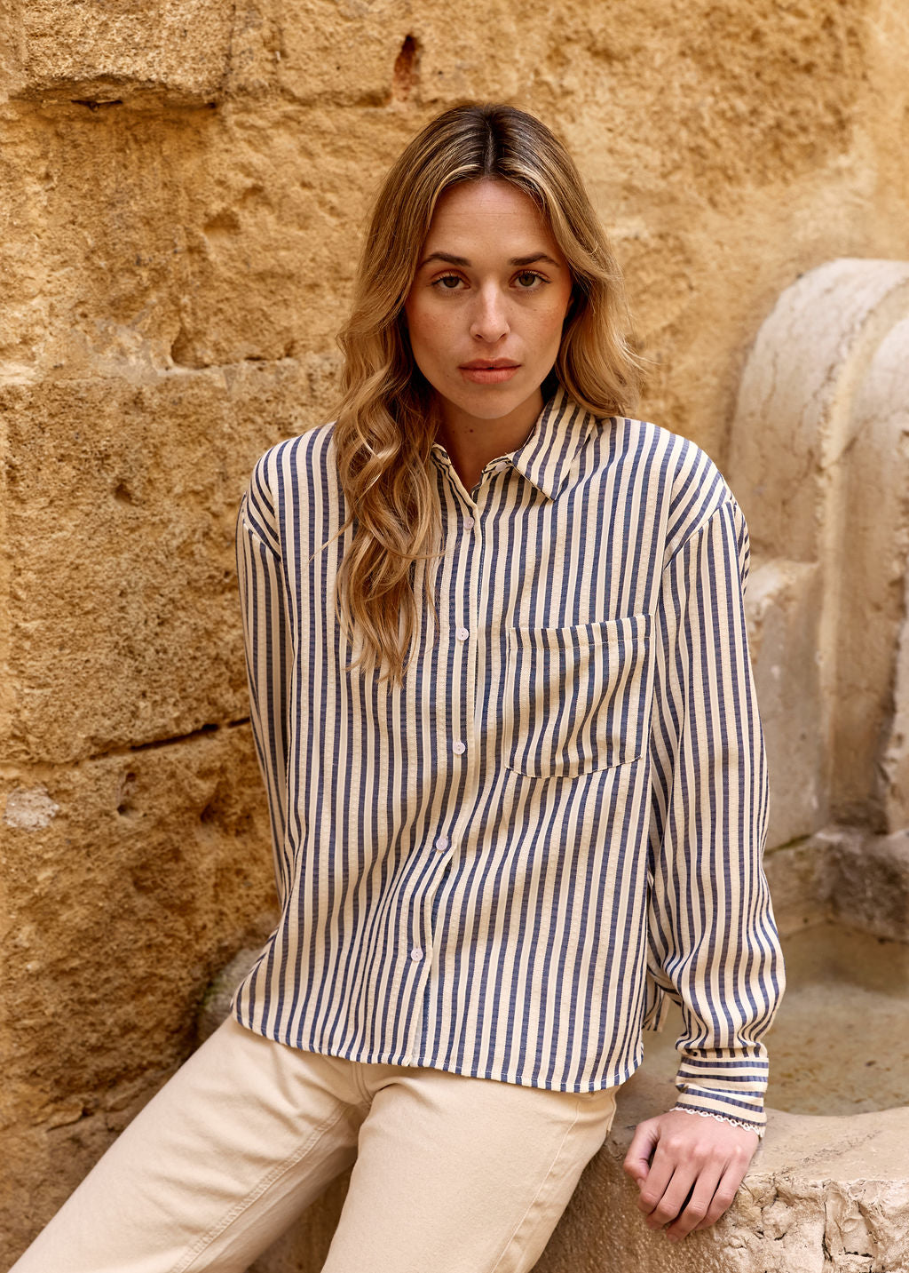 CHEMISE MARINE CATALINE