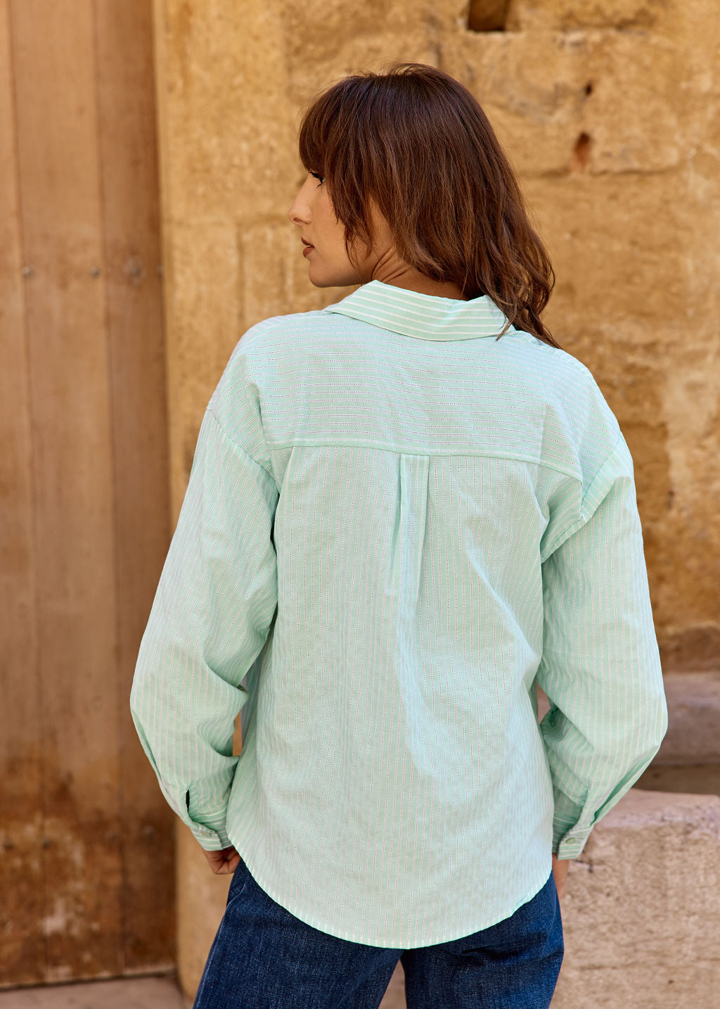 CHEMISE VERT CAMELIE