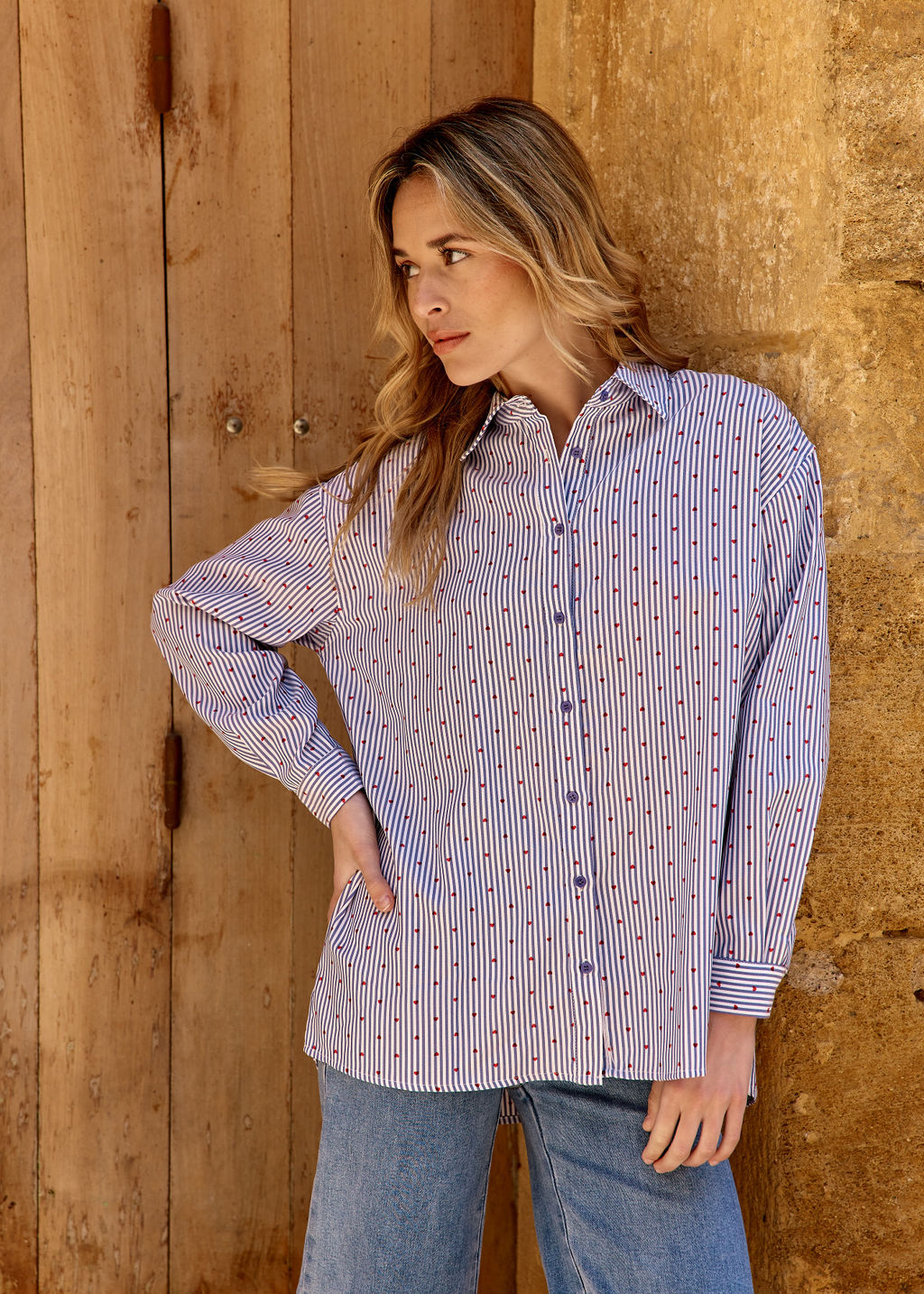 CHEMISE MARINE CASSIE
