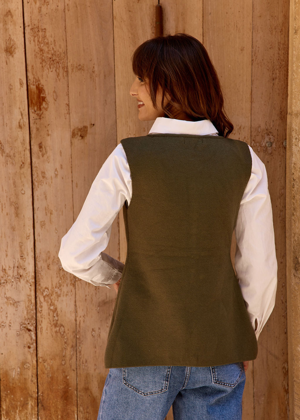 GILET KAKI MONTAINE