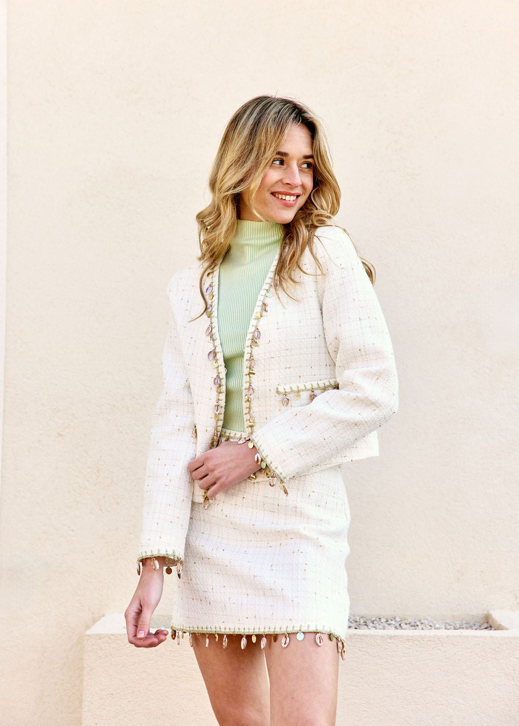 VESTE BLANC VIENNE