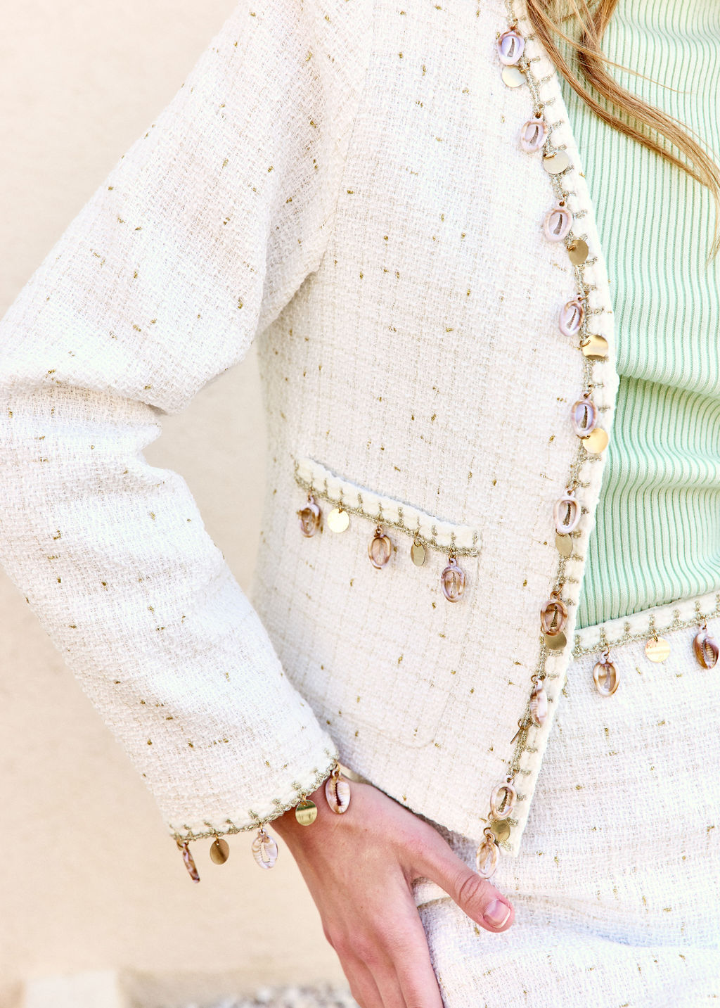 VESTE BLANC VIENNE