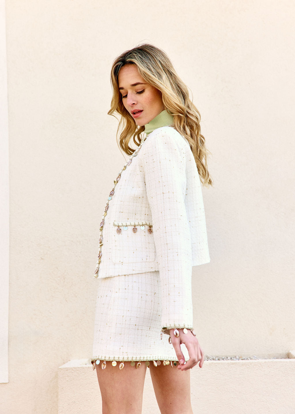 VESTE BLANC VIENNE
