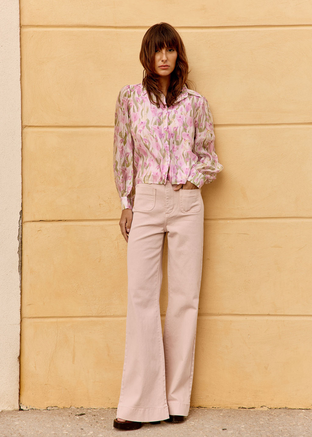 CHEMISE LILAS CASTILLE