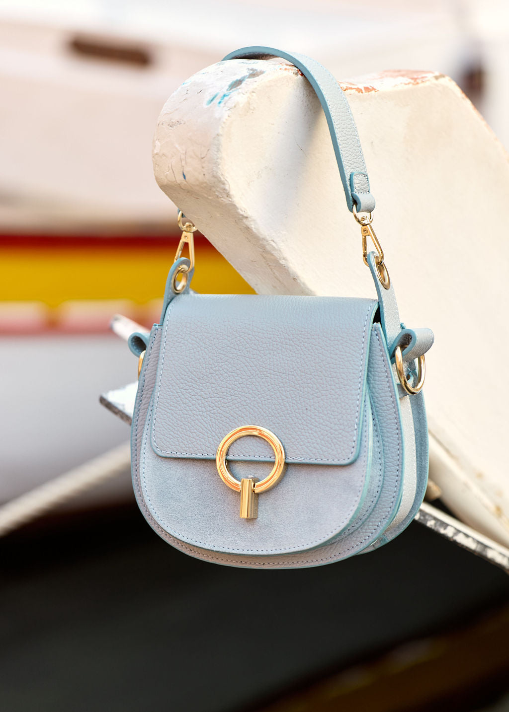 SAC EN CUIR CIEL HABEL