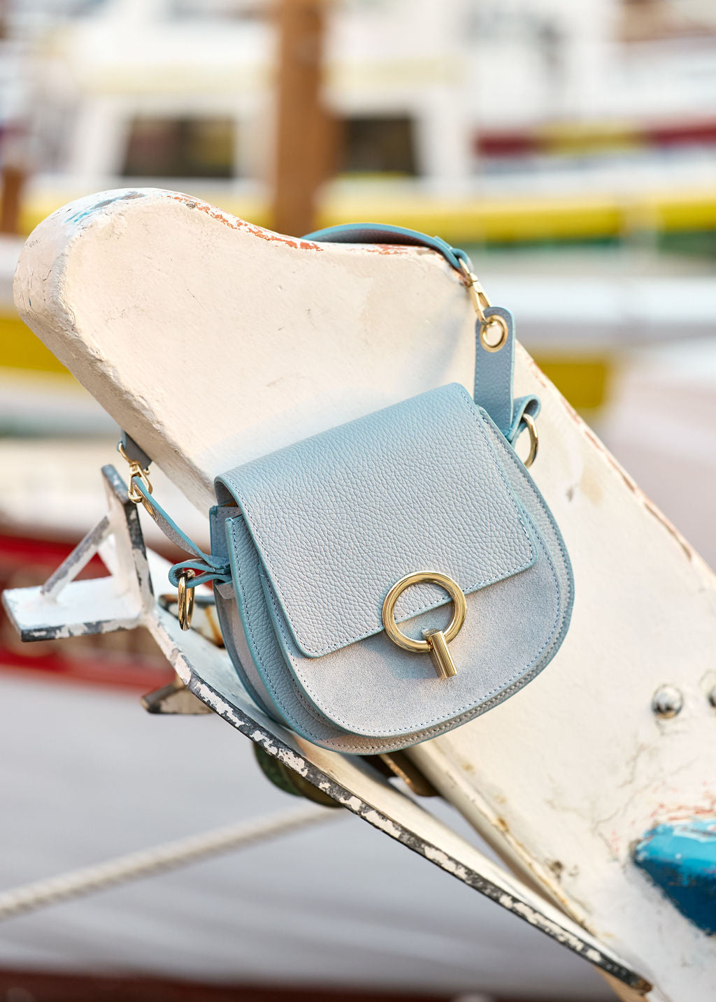 SAC EN CUIR CIEL HABEL