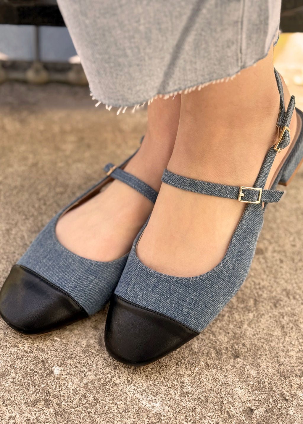 BALLERINES DENIM HANAELLE