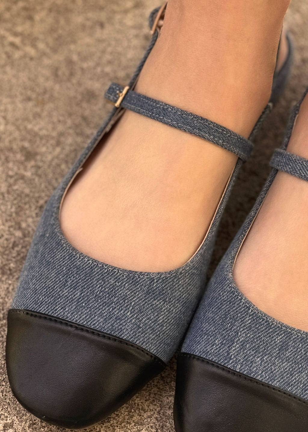 BALLERINES DENIM HANAELLE