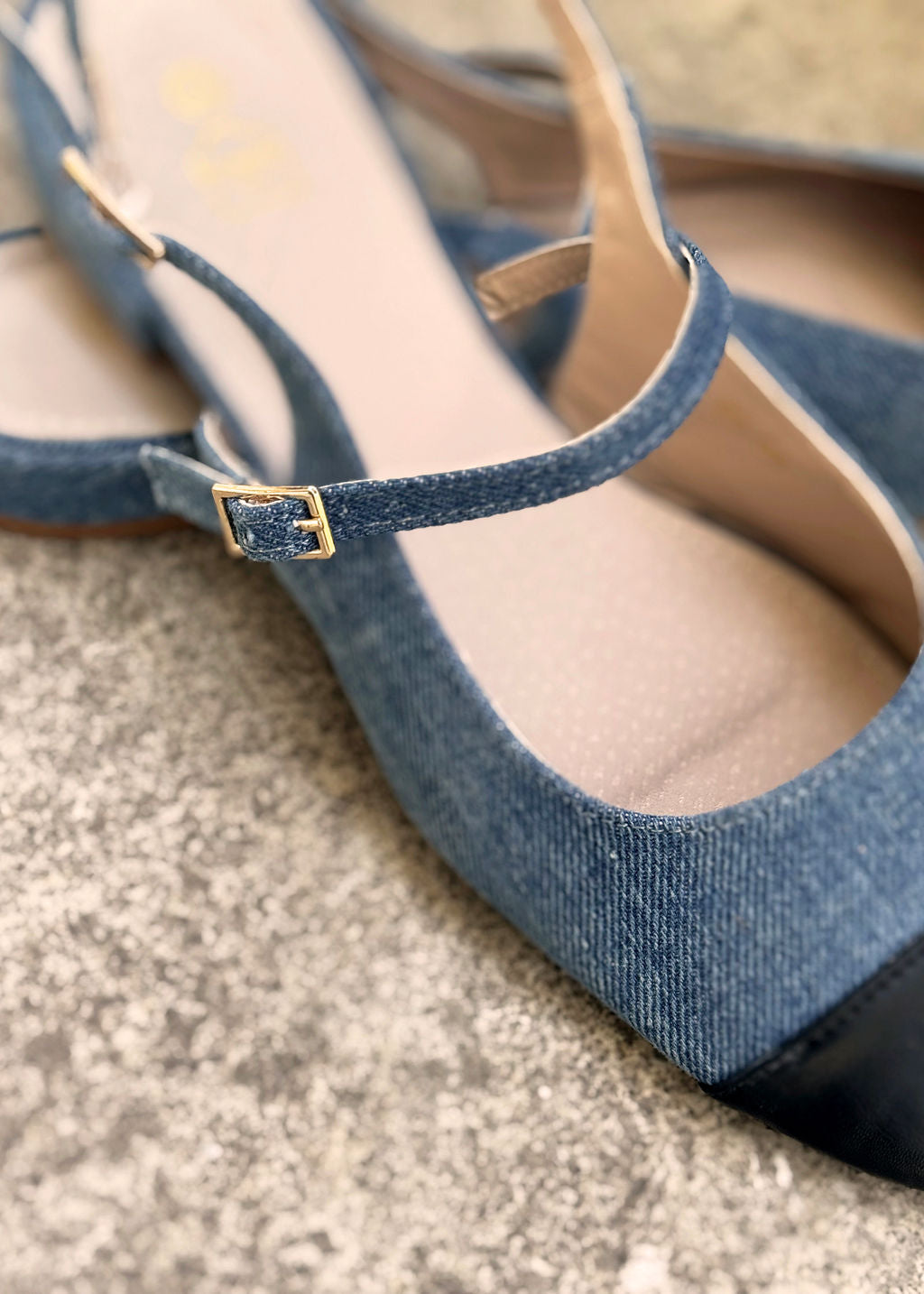 BALLERINES DENIM HANAELLE