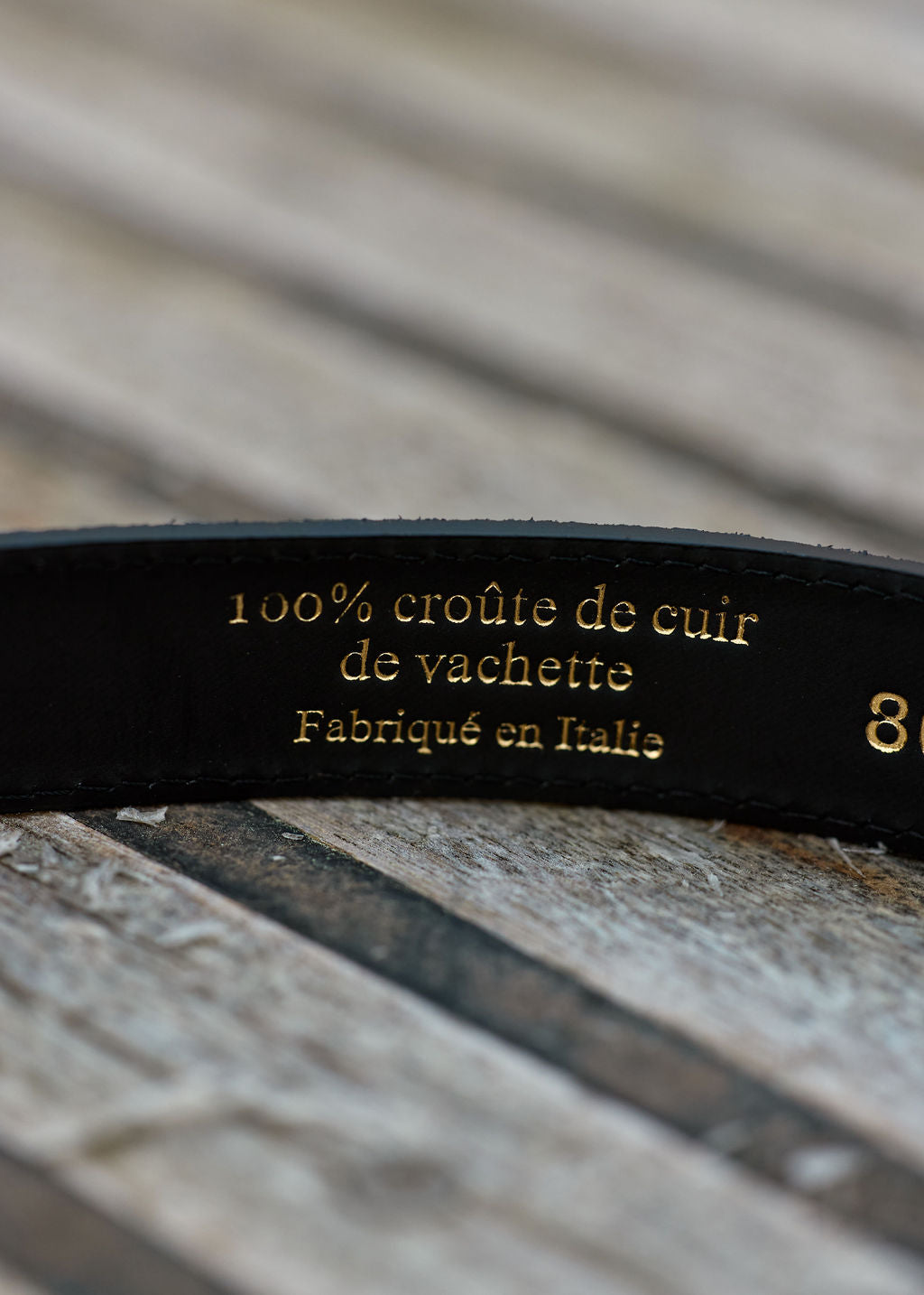 CEINTURE NOIR HELENE