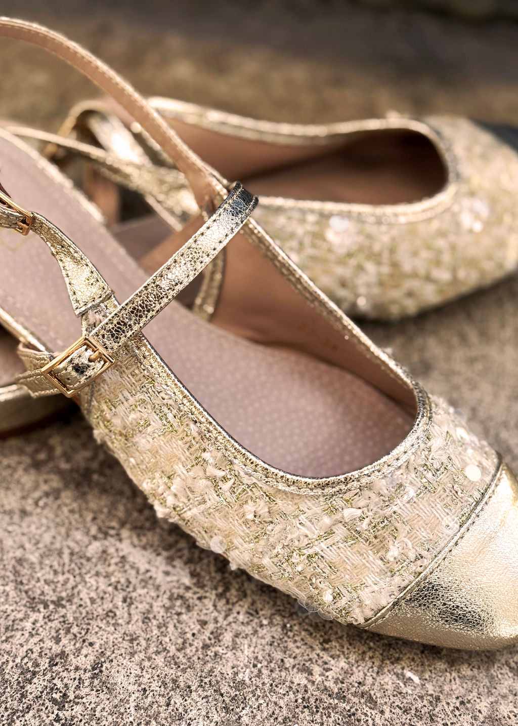 CHAUSSURE OR HANAELLE