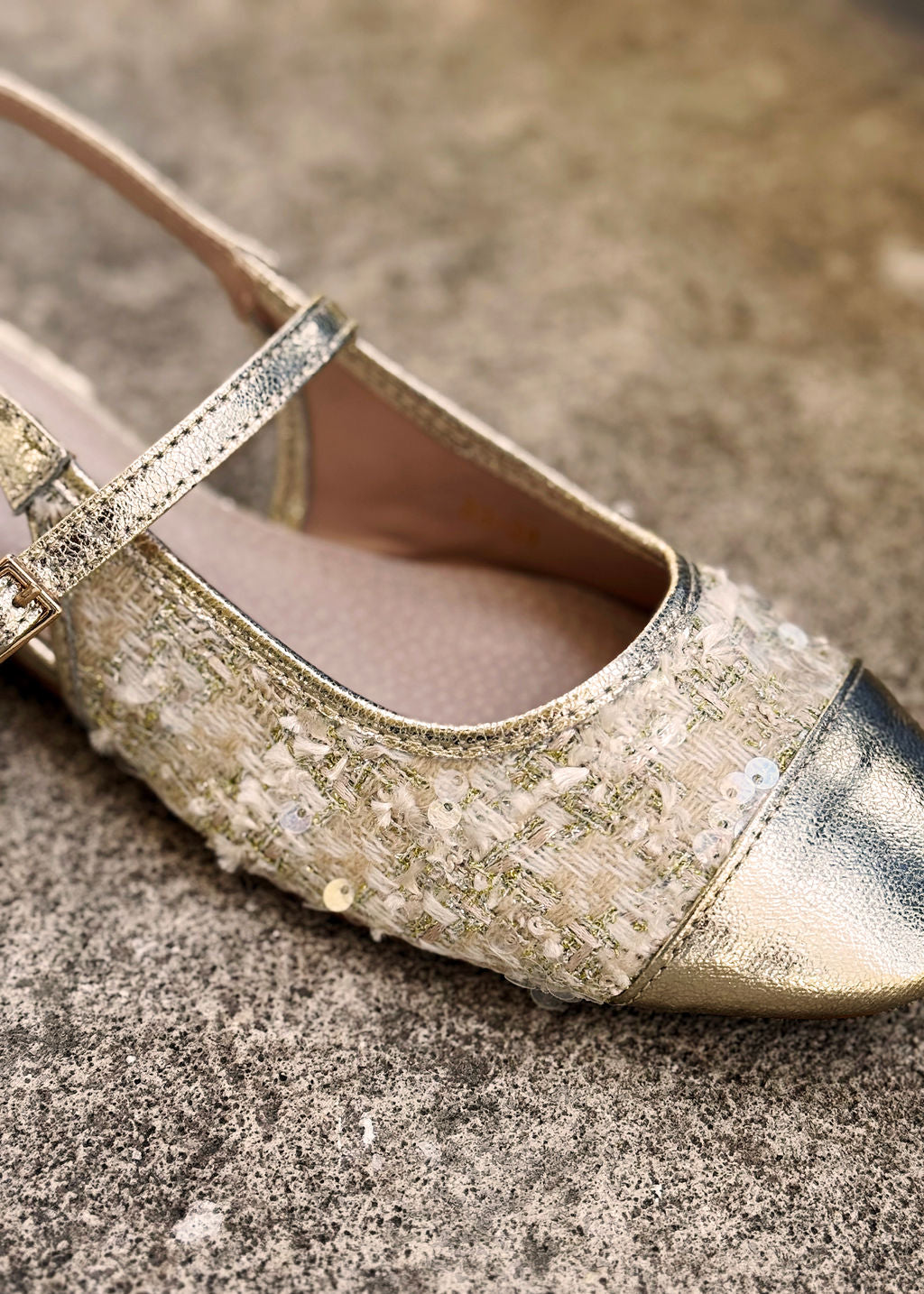 CHAUSSURE OR HANAELLE
