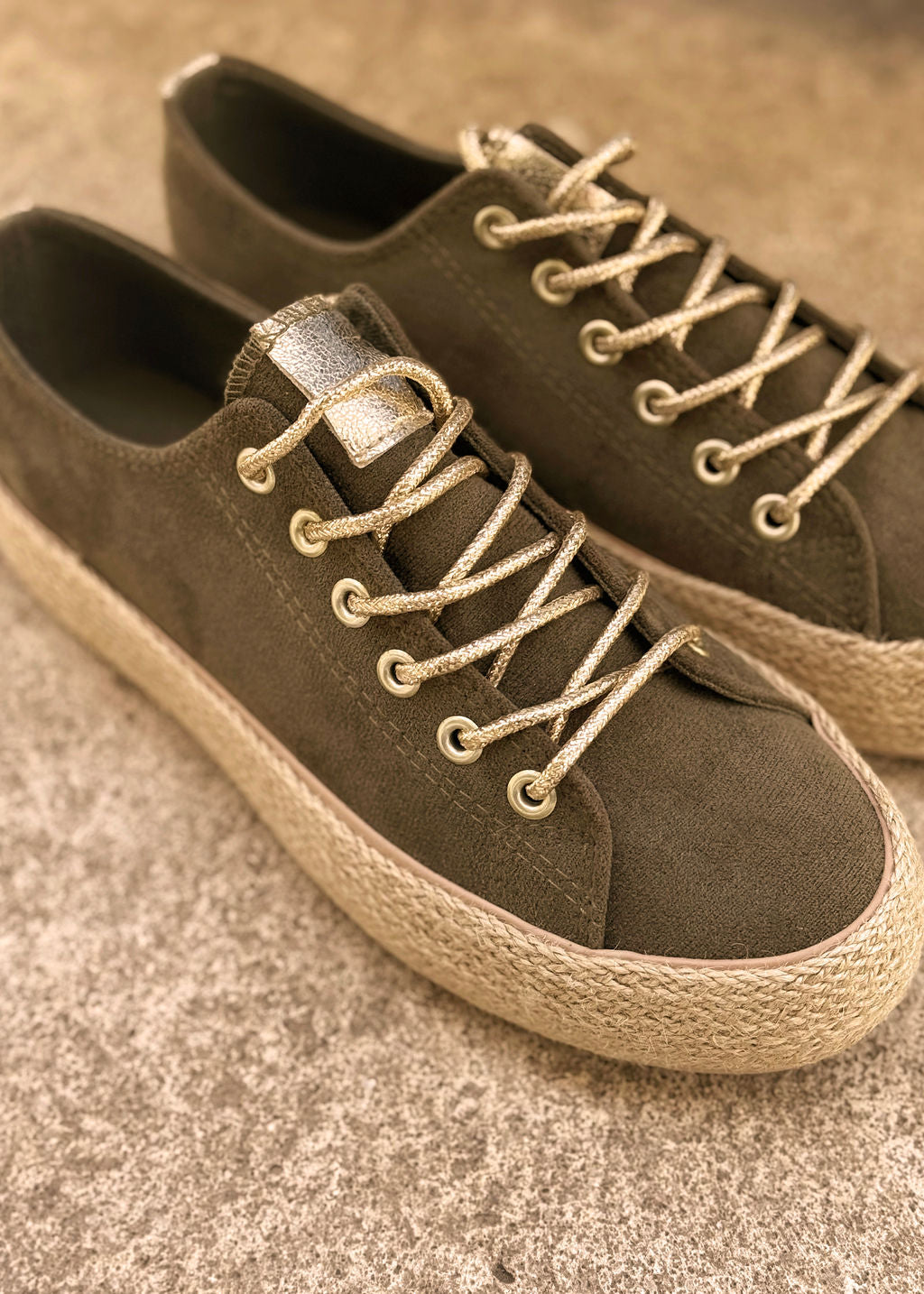 CHAUSSURE KAKI HERMINE