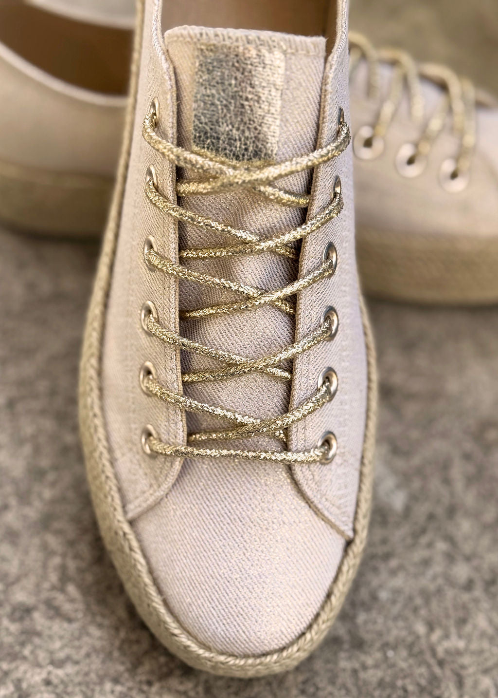 CHAUSSURE OR HERMINE