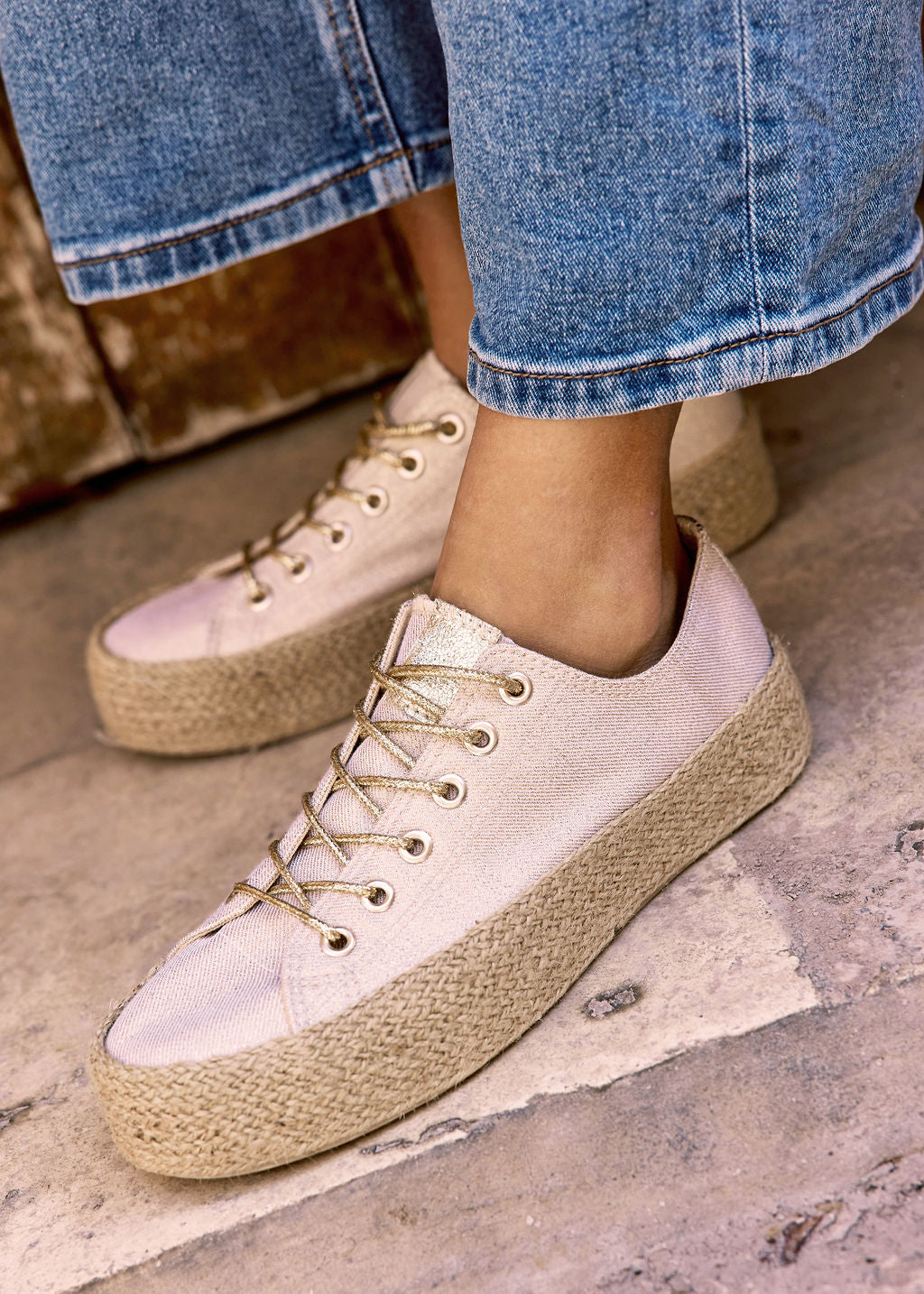 CHAUSSURE OR HERMINE