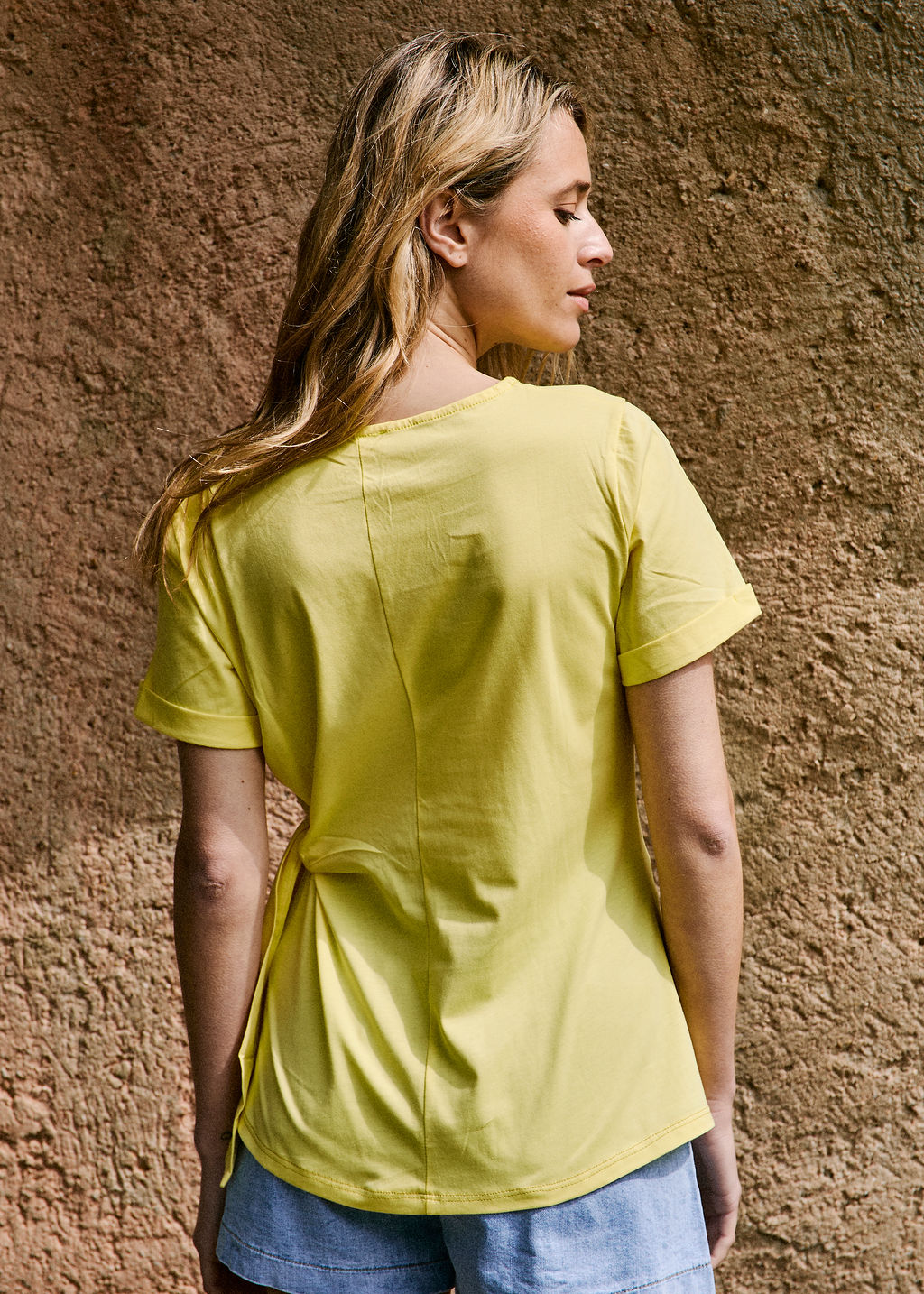 TEE-SHIRT JAUNE TOSCANE