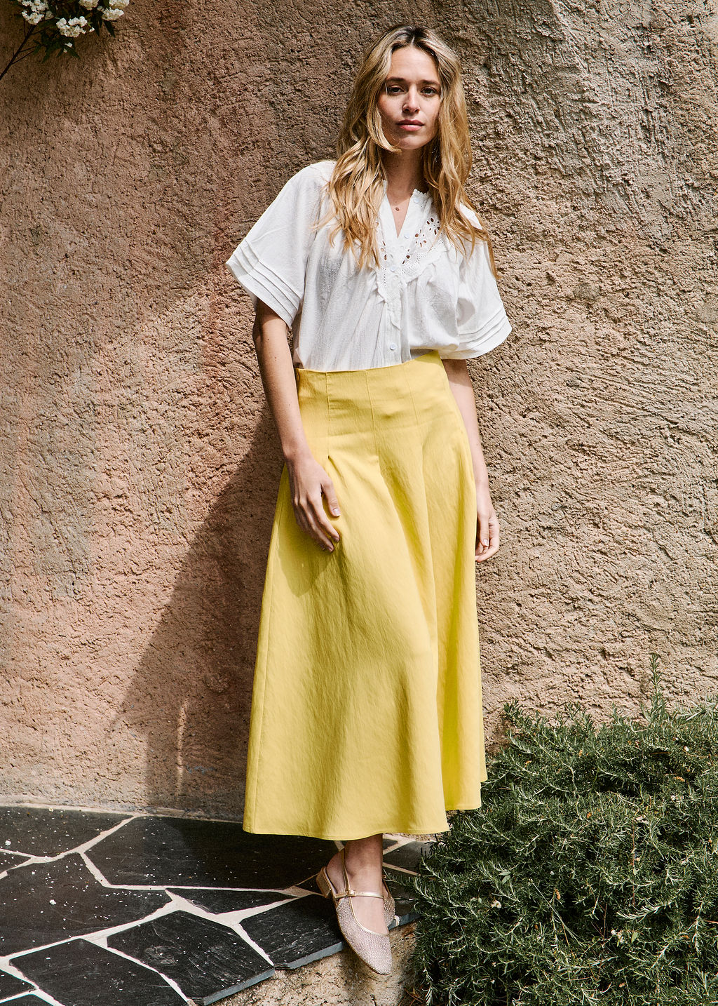 JUPE JAUNE JOSIANE