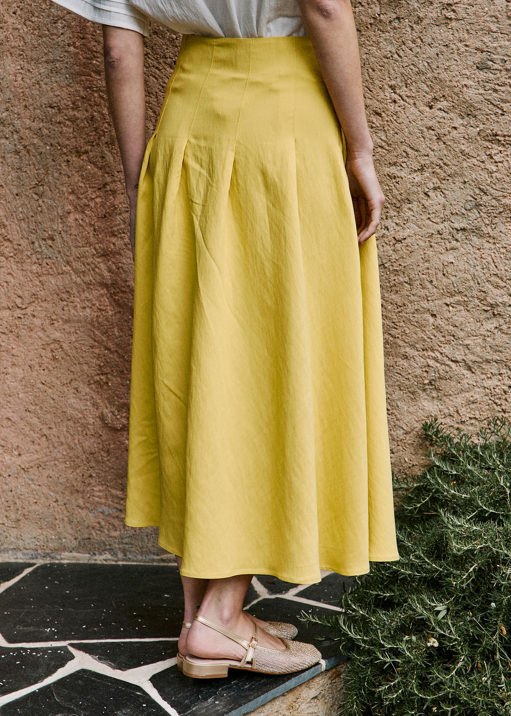 JUPE JAUNE JOSIANE