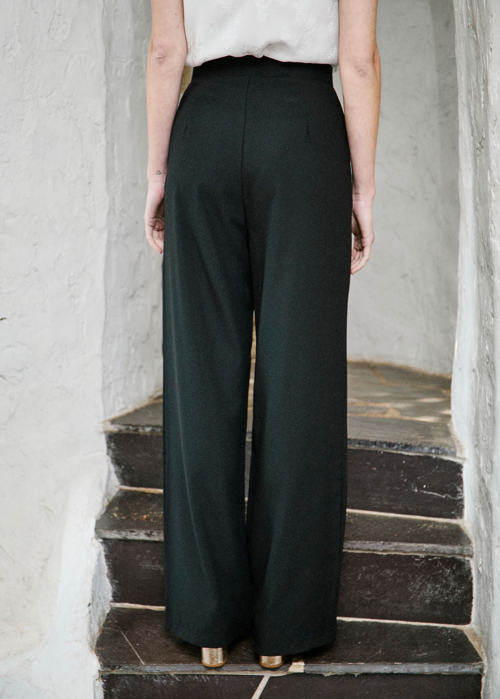 PANTALON NOIR PASCALE