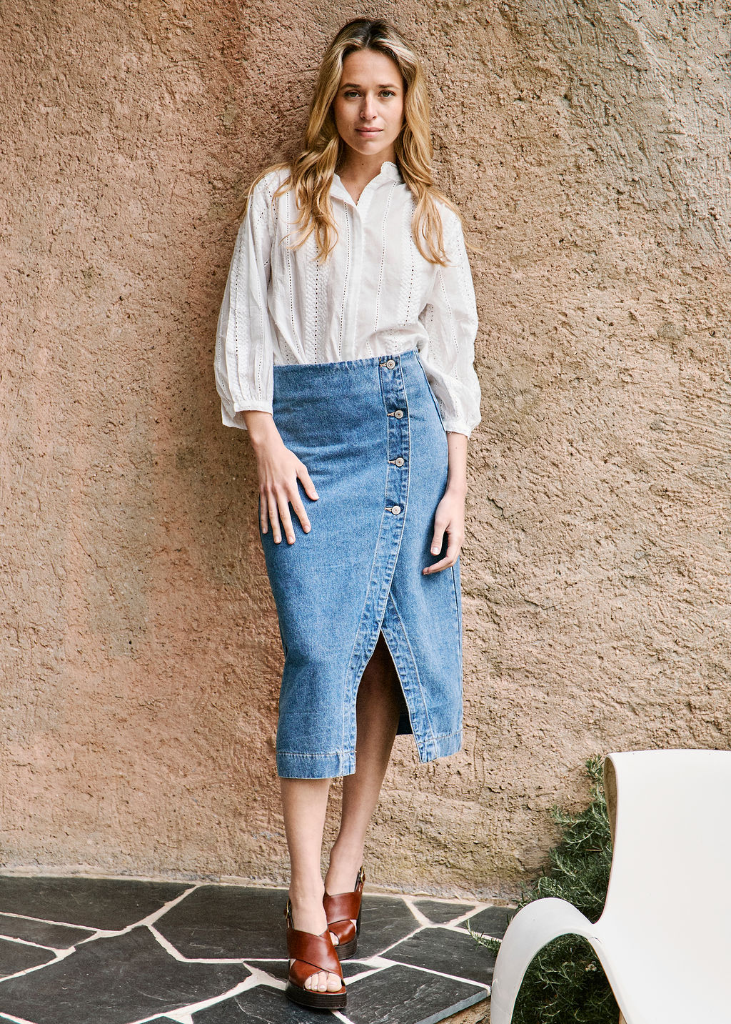 JUPE DENIM JANICE