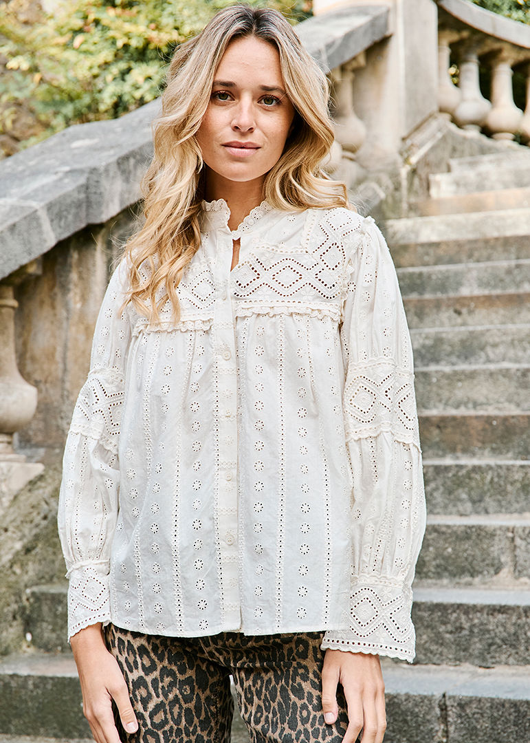 CHEMISE BEIGE CASTELLE