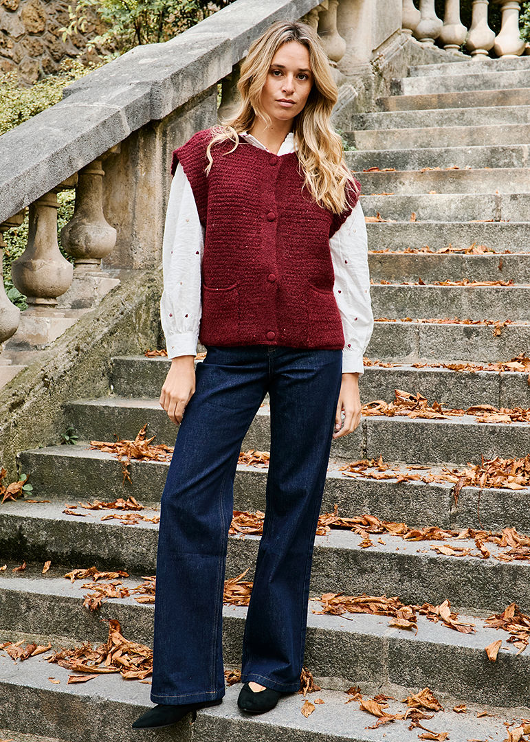 GILET BORDEAUX MANOR