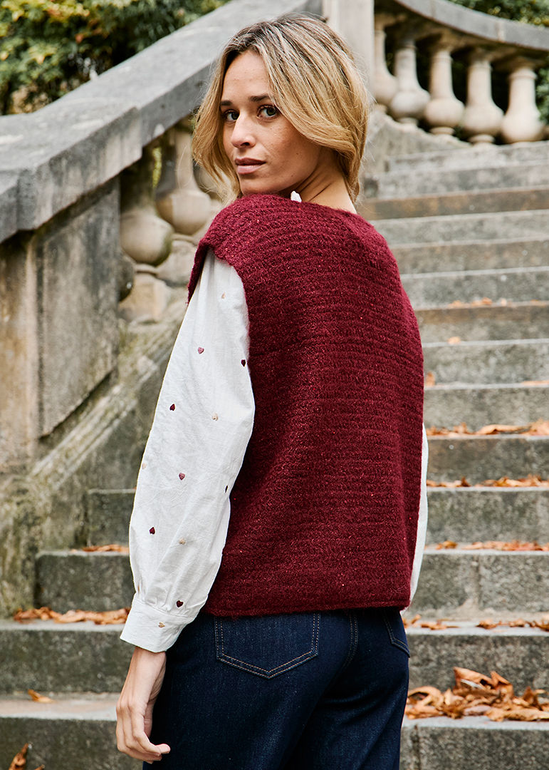 GILET BORDEAUX MANOR