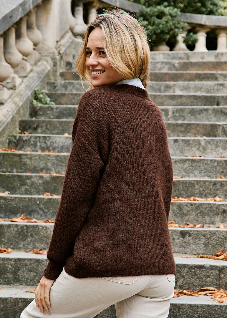 GILET CHOCOLAT MOLLY