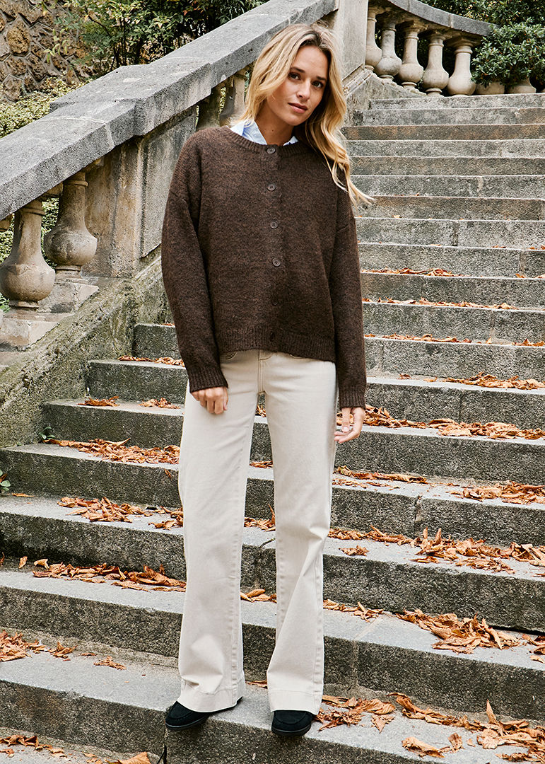 GILET CHOCOLAT MARTINE
