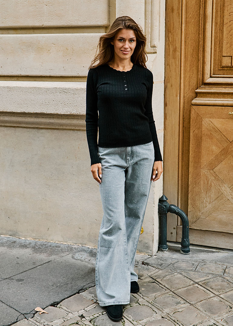 PULLOVER NOIR MASSY