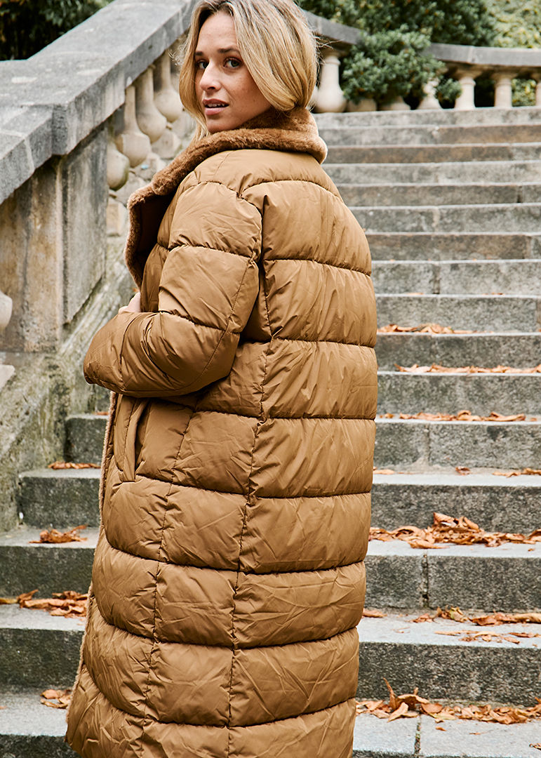 MANTEAU CAMEL LAMIEL