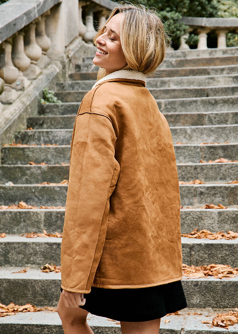 MANTEAU CAMEL LIROY