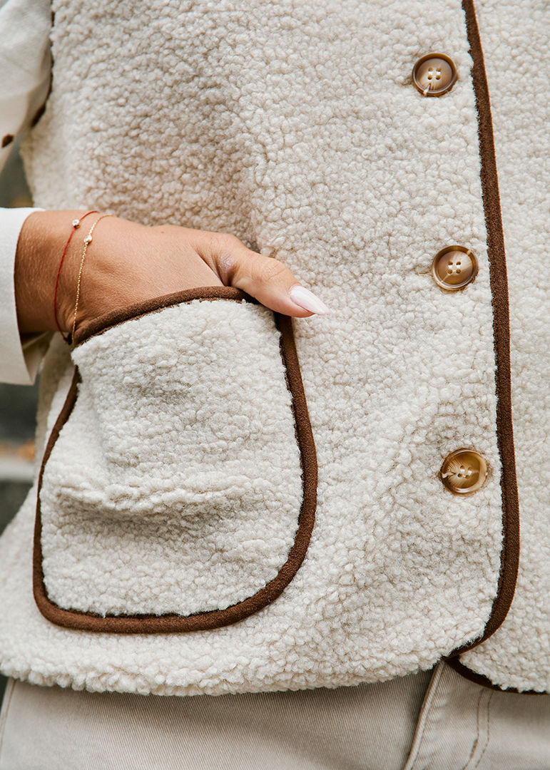 VESTE BEIGE VICTOR