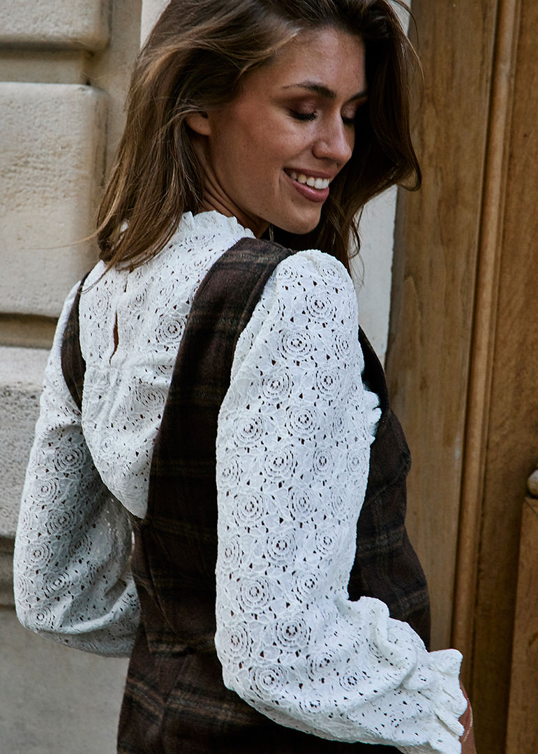 ROBE MARRON RAYA